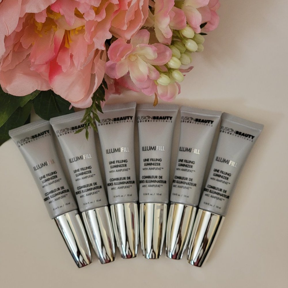 6 x Fusion Beauty ILLUMIFILL Line Filling Luminizer with AMPLIFAT 0.34 fl oz